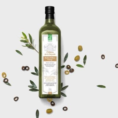 bouteille huile d'olive